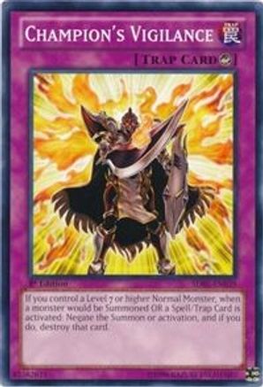 Champion's Vigilance [SDBE-EN039] Common - Trinity Hobby