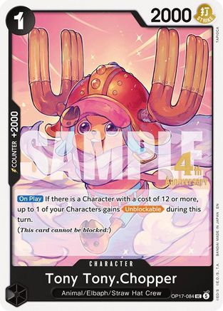 Tony Tony.Chopper (OP17-084) - [The World's Strongest Warriors Release Event Cards]