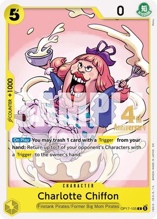 Charlotte Chiffon (OP17-105) - [The World's Strongest Warriors Release Event Cards]