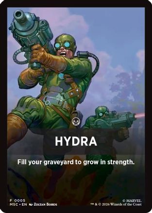 Hydra Theme Card (0005)  (MSC-005) - [Commander: Marvel Super Heroes]