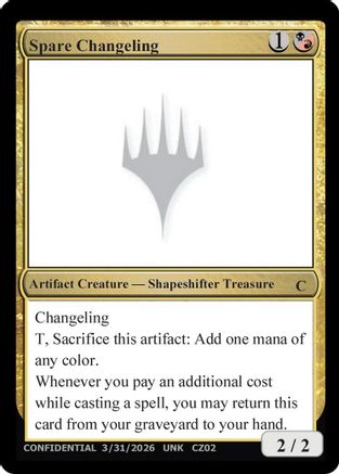Spare Changeling  (UNK-) - [Un-Known Event Playtest Cards]