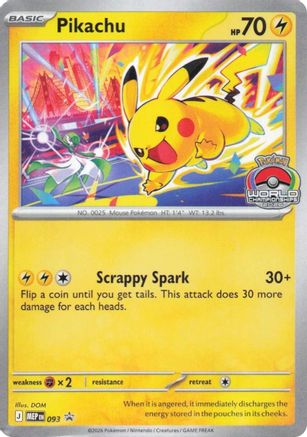 Pikachu - 093 - (093) [ME Mega Evolution Promo]