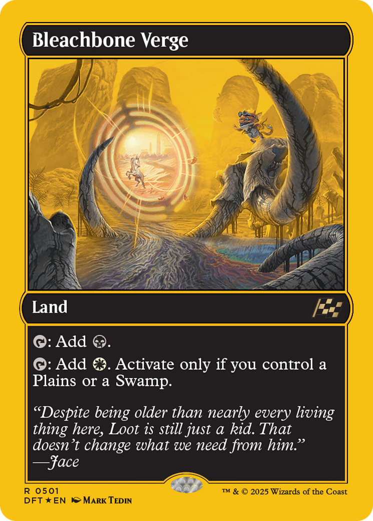 Bleachbone Verge (First-Place Foil) [Aetherdrift] - Trinity Hobby