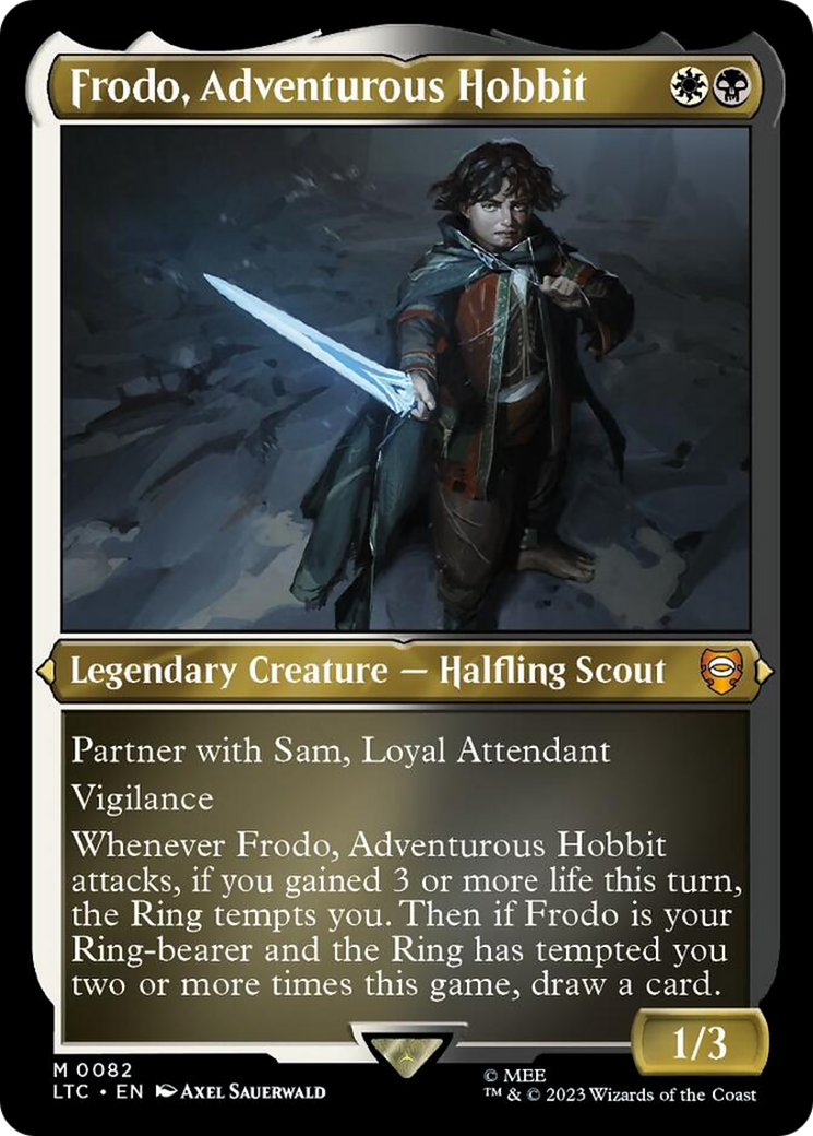 Frodo, Adventurous Hobbit (Display Commander) [The Lord of the Rings: Tales of Middle-Earth Commander] - Trinity Hobby