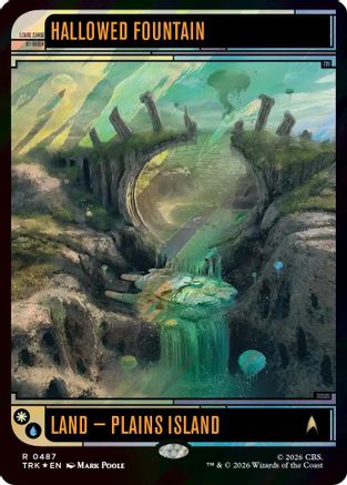 Hallowed Fountain (Surge Foil)  [Foil]  (TRK-487) - [Star Trek]