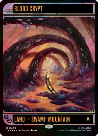 Blood Crypt (Surge Foil)  [Foil]  (TRK-489) - [Star Trek]
