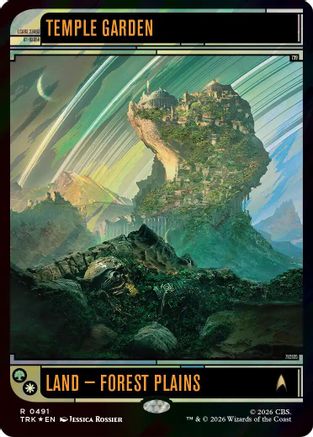 Temple Garden (Surge Foil)  [Foil]  (TRK-491) - [Star Trek]