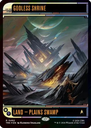 Godless Shrine (Surge Foil)  [Foil]  (TRK-492) - [Star Trek]