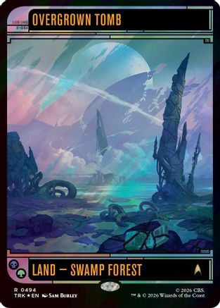 Overgrown Tomb (Surge Foil)  [Foil]  (TRK-494) - [Star Trek]