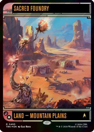 Sacred Foundry (Surge Foil)  [Foil]  (TRK-495) - [Star Trek]