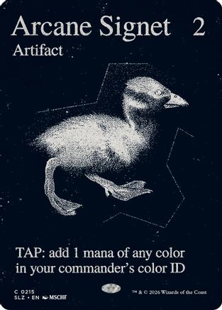 Arcane Signet (0215)  (SLZ-215) - [Secret Lair x MSCHF: The Zeta Set]