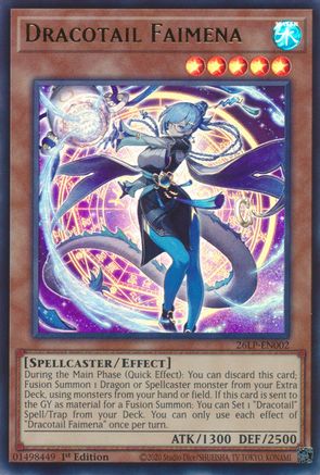 Dracotail Faimena [26LP-EN002] - Limited Pack World Championship 2026 1st Edition - Ultra Rare