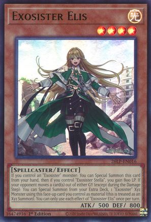 Exosister Elis [26LP-EN016] - Limited Pack World Championship 2026 1st Edition - Ultra Rare