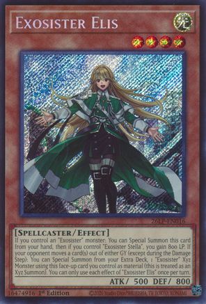 Exosister Elis (Secret Rare) [26LP-EN016] - Limited Pack World Championship 2026 1st Edition - Secret Rare