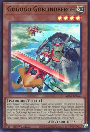 Gogogo Goblindbergh [26LP-EN020] - Limited Pack World Championship 2026 1st Edition - Ultra Rare