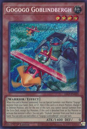 Gogogo Goblindbergh (Secret Rare) [26LP-EN020] - Limited Pack World Championship 2026 1st Edition - Secret Rare