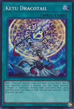 Ketu Dracotail (Secret Rare) [26LP-EN004] - Limited Pack World Championship 2026 Limited - Secret Rare
