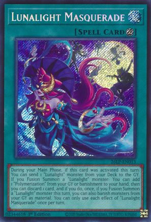 Lunalight Masquerade (Secret Rare) [26LP-EN013] - Limited Pack World Championship 2026 1st Edition - Secret Rare