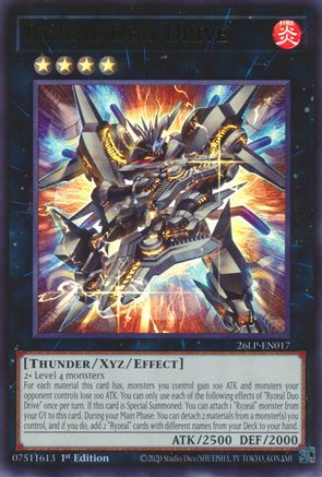 Ryzeal Duo Drive [26LP-EN017] - Limited Pack World Championship 2026 1st Edition - Ultra Rare