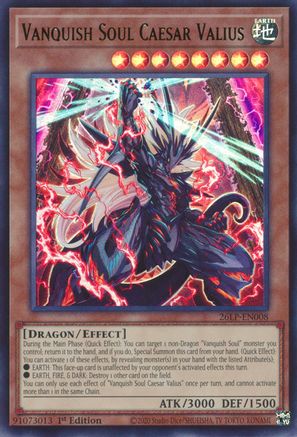 Vanquish Soul Caesar Valius [26LP-EN008] - Limited Pack World Championship 2026 1st Edition - Ultra Rare