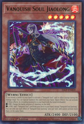 Vanquish Soul Jiaolong [26LP-EN009] - Limited Pack World Championship 2026 1st Edition - Ultra Rare