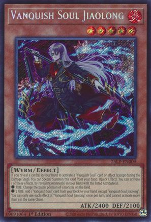 Vanquish Soul Jiaolong (Secret Rare) [26LP-EN009] - Limited Pack World Championship 2026 1st Edition - Secret Rare