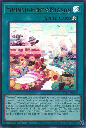 YummyusmentMignon [26LP-EN006] - Limited Pack World Championship 2026 1st Edition - Ultra Rare