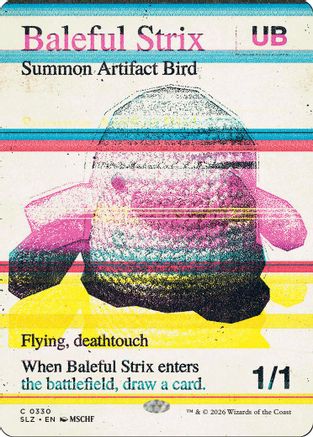 Baleful Strix (0330)  (SLZ-330) - [Secret Lair x MSCHF: The Zeta Set]
