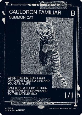 Cauldron Familiar (0156)  (SLZ-156) - [Secret Lair x MSCHF: The Zeta Set]