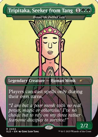 Tripitaka, Seeker from Tang - Dosan the Falling Leaf  [Foil]  (SLD-2404) - [Secret Lair Drop Series]