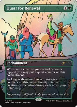 Quest for Renewal  [Foil]  (SLD-2405) - [Secret Lair Drop Series]