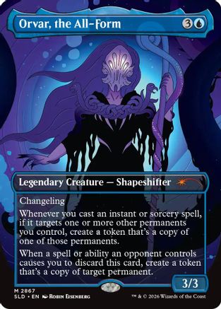 Orvar, the All-Form (2867)  [Foil]  (SLD-2867) - [Secret Lair Drop Series]