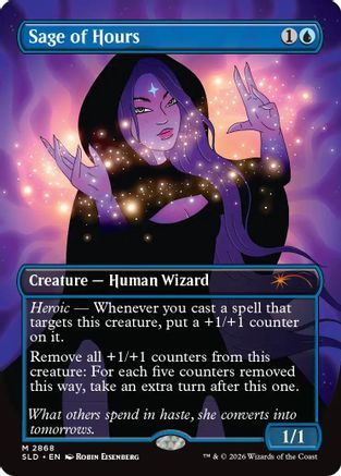 Sage of Hours  [Foil]  (SLD-2868) - [Secret Lair Drop Series]