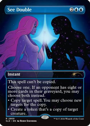 See Double  [Foil]  (SLD-2869) - [Secret Lair Drop Series]