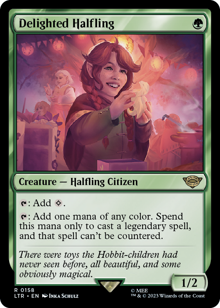 Delighted Halfling [The Lord of the Rings: Tales of Middle-Earth] - Trinity Hobby