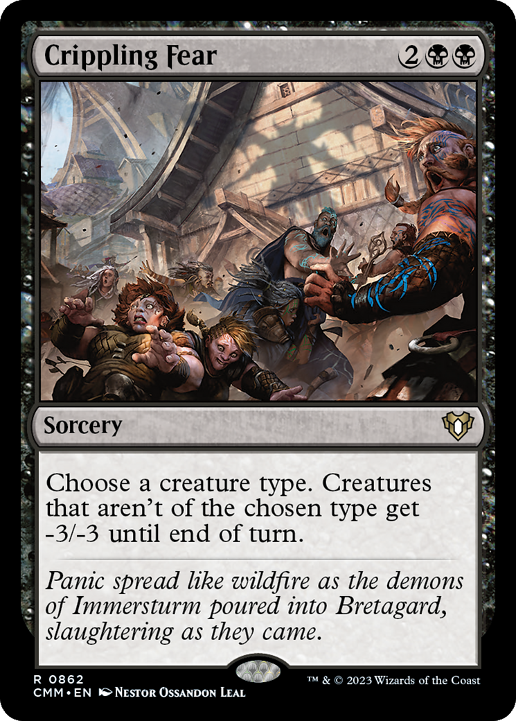 Crippling Fear [Commander Masters] - Trinity Hobby