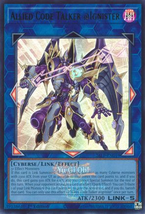 Allied Code Talker @Ignister (Emblazoned) [26LP-EN019] - Limited Pack World Championship 2026 1st Edition - Ultra Rare
