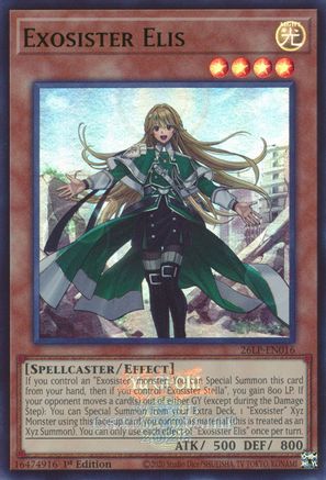 Exosister Elis (Emblazoned) [26LP-EN016] - Limited Pack World Championship 2026 1st Edition - Ultra Rare