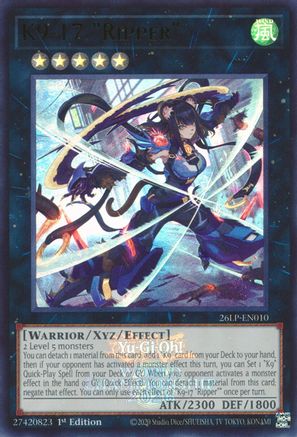 K9-17 Ripper (Emblazoned) [26LP-EN010] - Limited Pack World Championship 2026 1st Edition - Ultra Rare