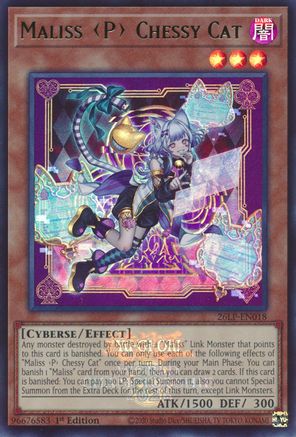 Maliss P Chessy Cat (Emblazoned) [26LP-EN018] - Limited Pack World Championship 2026 1st Edition - Ultra Rare