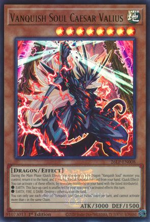 Vanquish Soul Caesar Valius (Emblazoned) [26LP-EN008] - Limited Pack World Championship 2026 1st Edition - Ultra Rare