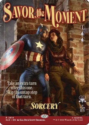 Savor the Moment (2614)  [Foil]  (SLD-2614) - [Secret Lair Drop Series]