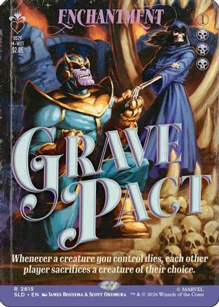 Grave Pact  [Foil]  (SLD-2615) - [Secret Lair Drop Series]