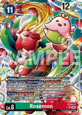 Rosemon (Timeless Bonds Release Event Winner) (ST24-11) - [Timeless Bonds Release Event Cards] Foil