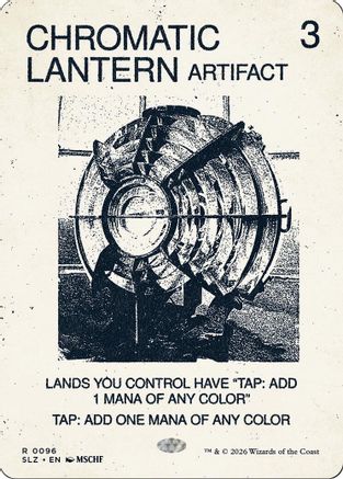 Chromatic Lantern (0096)  (SLZ-096) - [Secret Lair x MSCHF: The Zeta Set]