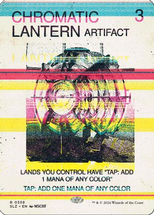 Chromatic Lantern (0338)  (SLZ-338) - [Secret Lair x MSCHF: The Zeta Set]