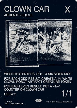 Clown Car (0221)  (SLZ-221) - [Secret Lair x MSCHF: The Zeta Set]
