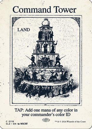 Command Tower (0118)  (SLZ-118) - [Secret Lair x MSCHF: The Zeta Set]