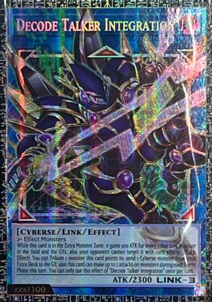 Decode Talker Integration (GMR) [MAMO-EN016] - Magnificent Monsters 1st Edition - Grand Master Rare