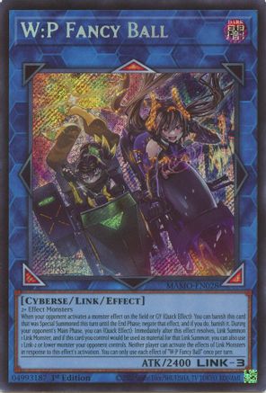 W:P Fancy Ball (Secret Rare) [MAMO-EN028] - Magnificent Monsters 1st Edition - Secret Rare